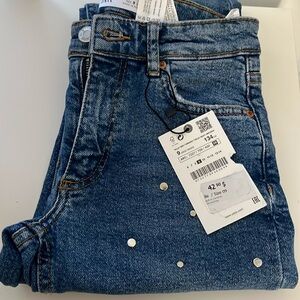 NWT Zara kids jeans, Size 9 , 134 CM.